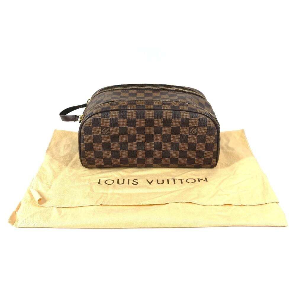 LOUIS VUITTON Brown Damier Canvas Pouch - Picture 16 of 16